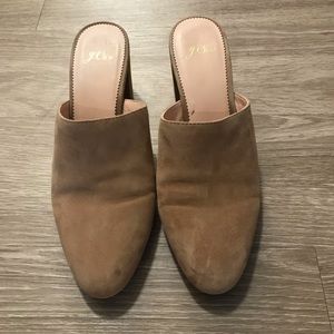 J. Crew Mule Block Heels